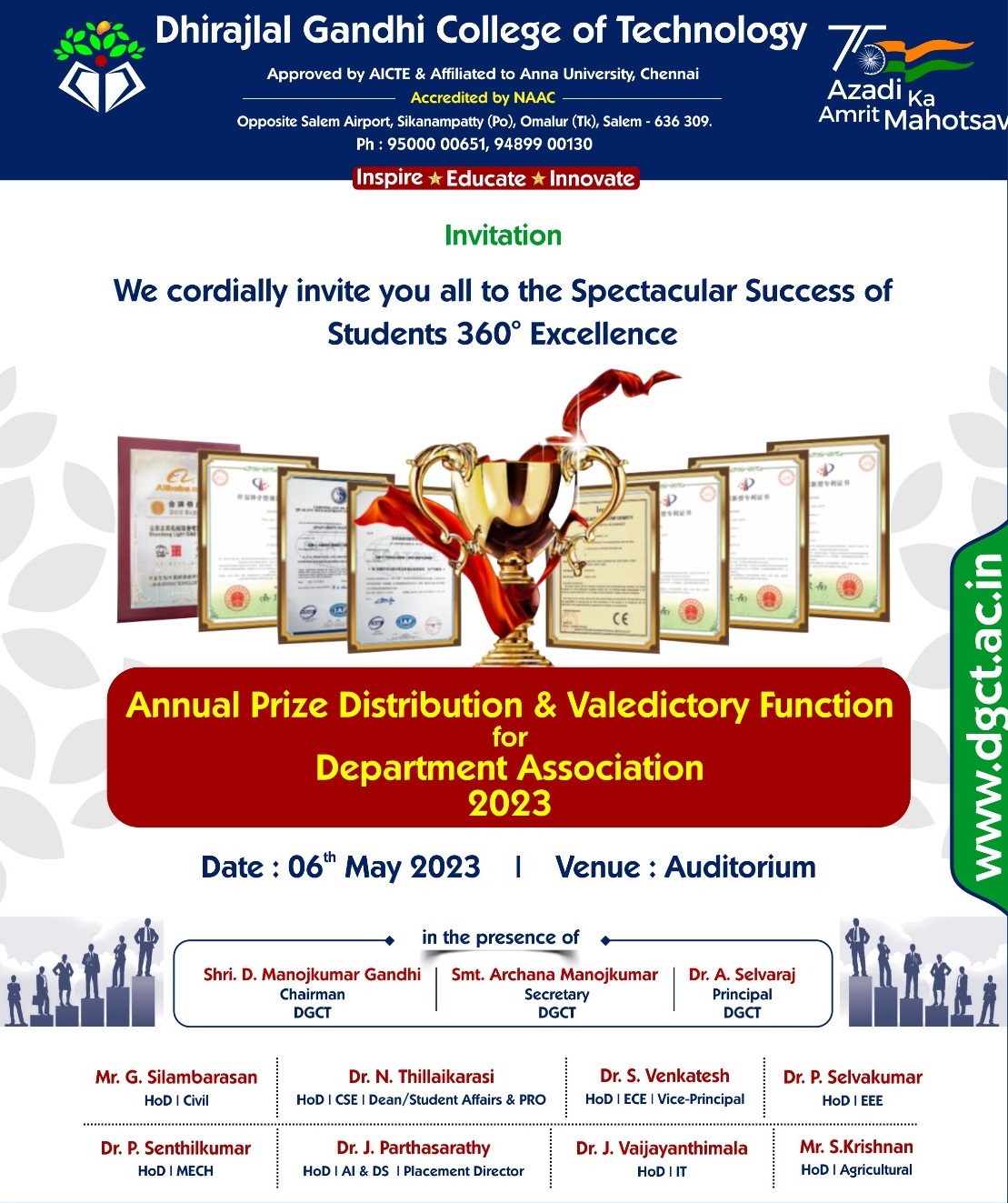 Prize Distribution
